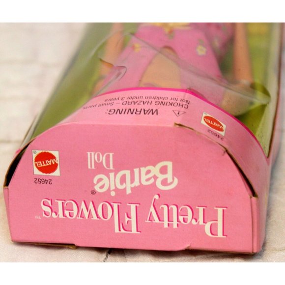 Vtg 1999 NEW Mattel Pretty Flowers Barbie Doll Figure Accessories Spring Garden - Picture 5 of 10